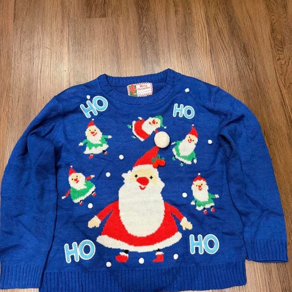 Sweaters - Blue Christmas sweater